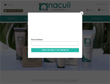 Tablet Screenshot of nacuii.com